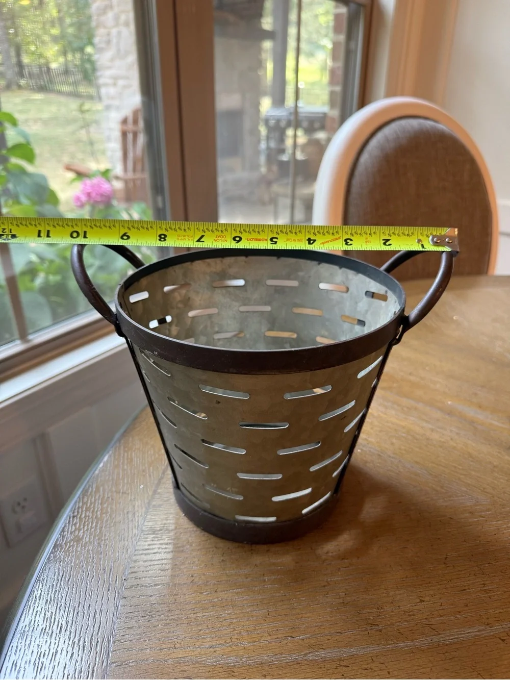 Olive Metal Olive basket